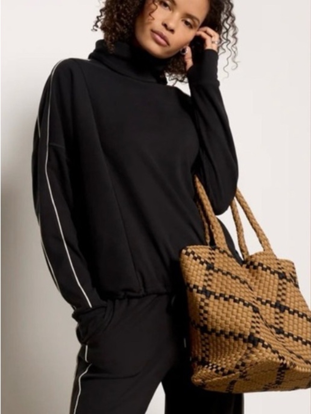 Varley Ariana High Neck Midlayer sweatshirt L